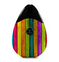 Wood Decal Vinyl Wrap Skin for Suorin Drop Vape (Skin Only)- Neon Wood Planks