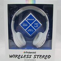 Polaroid Bluetooth Wireless Headphones White