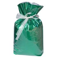 Gift Mate 21173-2 2-Piece Drawstring Gift Bags, XX-Large, Diamond Green