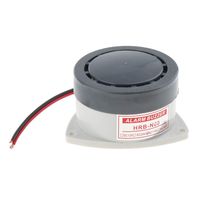 Gazechimp 2 Wire Industrial Alarm Horn Speaker Beeper Buzzer Warning Autos Reversing - HRB-N80-24V, as described