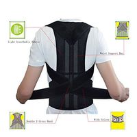 Breathable Back Support and Lumbar Lower Back Brace Provides Back Pain Relief - Keep Your Spine Safe and Adjustable Belt (XL:Waist Length fits 39.3-45.2", Black)