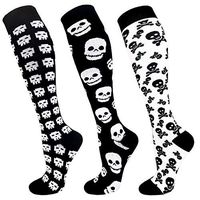 Compression Socks for Women&Men 20-30mmHg (3 Pairs) - Best for Running, Travel,Cycling,Nurse,Pregnant