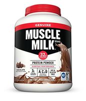 Muscle Milk Genuine Protein Powder, Chocolate, 32g Protein, 4.94 Pound