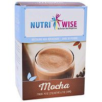 NutriWise - Mocha Meal Replacement Diet Shake, 100 Calories, 15g Protein