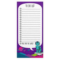 Wit Gifts Long Notepad, Cat