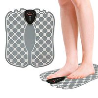 Pulse Foot Massage Cushion, Foot Physiotherapy Muscle Massager Mutil - Modes Adjustment Foot for Foot Treatment Relieve Pain Reduce Fatigue,Battery