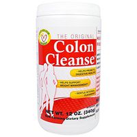 Health Plus Colon Cleanse Powder, Natural Flavor 12 oz (Pack of 4)