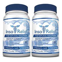 InsoRelief - The #1 Choice for Combating Insomnia - 100% Natural and Non-Habit Forming - With Valerian, Hops, Melatonin, L-ornithine - Improves Sleep Quality - 100% Money Back - 2 Bottles Supply