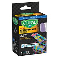 Curad Performance Series Sports Tape, Plaid Print