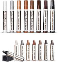 Furniture Repair Kit Wood Markers Wax Sticks, For Stains, Scratches, Wood Floors, Tables, Desks, Carpenters, Bedposts, Touch Ups, And Cover Ups (17)