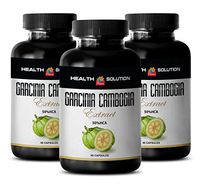 Garcinia cambogia Pure Extract - Garcinia CAMBOGIA - Regulate Mood and facilitate Better Sleep (3 Bottles)