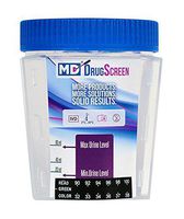 MD-1257C (1)12 PANEL Drug Test cup CLIA WAIVED/FDA 510k Cleared - tests for 12 substances +adulteration-(COC), (THC), (AMP), (OPI300), (mAMP), (BAR), (BZO), (MTD), (OXY), (MDMA), (PCP), (BUP)