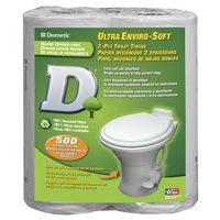 Dometic 379441206 2-Ply Toilet Tissue, (One-Pack of 4 rolls) by Dometic