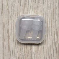 QQERSAI 2 Pair of Earplugs Silicone Ear Plugs Noise Cancelling Comfortable Reusable Earplugs for Sleeping Snoring Swimming and Working Travel