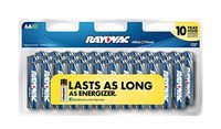 Rayovac Alkaline 1.5-Volt AA Batteries 48 Piece Value Pack