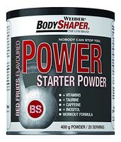 Weider Pre Workout Power Starter Powder, Red Fruits - 400 grams by Weider