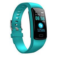 Trigle Y9 Smart Bracelet Smart Watch Sports Fitness Activity Heart Rate Tracker Blood Pressure Stopwatch (Mint Green)
