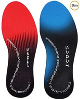 I2CRAZY Insoles Women Shoes Inserts Foot Insoles Men Arch Insert Orhotic Arch Support Prontion Orthotics-XL,Red/Blue