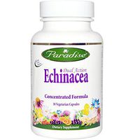 Paradise Herbs, Dual Action Echinacea, 30 Veggie Caps