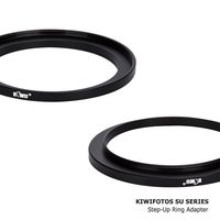Kiwifotos 52mm-58mm Step-up Adapter Ring for Lenses (52mm Lens to 58mm Filter, Hood, Lens Converter and Other Accessories)