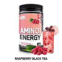 Optimum Nutrition Amino Energy with Green Tea and Coffee Extract, Raspberry, 270 Gram, 9.5 Ounce (1 Count)