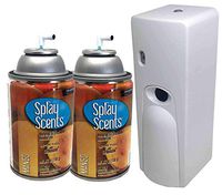 Automatic Spray Air Freshener Kit (2) Refills with (1) Dispenser - Spray Scents - Mango