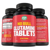 Raw Barrel’s Pure L Glutamine Tablets - 120 L-Glutamine Pills at 1000mg - Includes Digital Guide