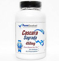 Cascara Sagrada 450mg // 100 Capsules // Pure // by PureControl Supplements