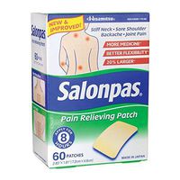 Salonpas Pain Relieving Patch - Super Pack of 2Pack (140 Patches x 2 Total )