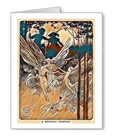 Vintage Fairy "Moonlight Discovery" Note Cards with Envelopes Set of 8