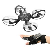 Goolsky 2.4G Glove Control Interactive Mini Drone w/ Alitude Hold Gesture Control RC Quadcopter for Beginners