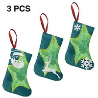 Christmas Stockings Suits Star Sea Animal Yellow Starfish Unique for Funny Xmas Party