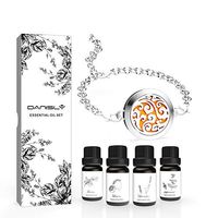 Essential Oil Bracelets, DANISLY Christmas Mom Gifts Set, Aromatherapy Diffuser Bracelet with Lavender, Lemon, Peppermint, Tea Tree 4 Aroma Oils, Birthday Gifts for Women, Girl, Aunt, Sister
