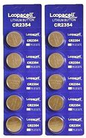 10 New LOOPACELL CR2354 2354 CR 2354 3V Lithium Coin Cell Batteries