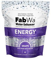Fabwa Energy Water Enhancer, Grape, 30 Count
