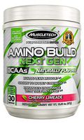 MuscleTech Performance Series Amino Build Next Gen Naturally Flavored 30 Servings Cherry Limeade, 15.06 Oz