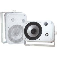 6.5" White 500-Watt Indoor/Outdoor Waterproof Speakers