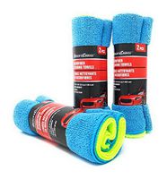 Driver's Choice Microfiber Cleaning Towels, 2 piece, 14in x 16in, 3 Packs