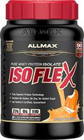 ALLMAX Nutrition - ISOFLEX - 100% Ultra-Pure Whey Protein Isolate - Orange Dreamsicle - 2 Pound