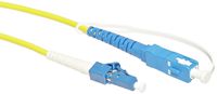 Fluke Networks NFK3-SMPLX-LC Simplex Singlemode Test Reference Cords for LC Adapter, 9 µm, 1 m Cable Length (Set of 2), (SC/LC, LC/LC)