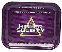 The Higher Society Rolling Tray Large Purple