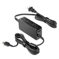 KFD DC20V Laptop Power Supply Comaptible for Lenovo ThinkPad X1 Carbon (2nd 3rd 4th Gen) X1 Yoga 1st Gen T470 T470S T460 T450 T440 T570 G50 Z50 T460 Ideapad U430 Touch Yoga 2 Pro Flex 3 with USB Port
