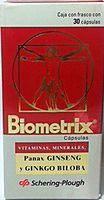 Biometrix Multivitamins And Minerals With Ginseng and Ginkgo Biloba 30 Capsules (Pack of 2)