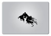 Die-Cut Vinyl Decal Dementor and Patronus Harry Potter for MacBook Laptop car Window