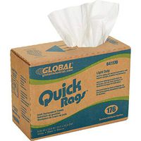 Cascades Quick Rags Light Duty Cleaning Wipers, 176 Sheets/Box, 10 Boxes/Case