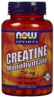 NOW Foods, CREATINE 750mg 120 CAPS ( Multi-Pack)