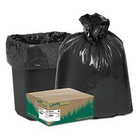Earthsense Commercial RNW2410 Rcycld Can Liner,Hvy-Dty.85 Mil,7-10 Gal,24-Inch x23-Inch,500/CT,BK