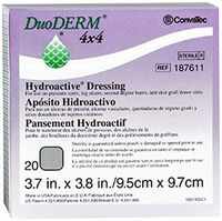 Duoderm Hydroactive Dressing 4 x 4"/Sterile/Box of 20