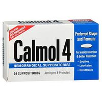 Calmol 4 Suppositories 24 (3 Pack) [Health and Beauty]