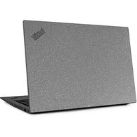 Skinit Decal Laptop Skin for Thinkpad X1 Carbon (6th Gen 2018) - Originally Designed Diamond Silver Glitter Design